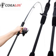 【Ready Stock】CORALOV Joran Pancing Murah Joran Karbon Carbon Solid Joran Kesting Pancing Casting Kua