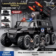 Missile Launchable Police Truck Toy Car