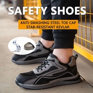 [Ready stock] Safety shoes, work shoes, protective shoes, steel-toe shoes, safety work shoes, steel-