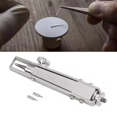 Watchmaker Stainless Steel Watch Hand Presto Lifter Puller Plunger Watch's Hour,Min and Second Hands