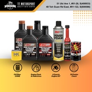 Car Service Package: Amsoil 100% Synthetic Extreme Power Motor Oil SAE 0W-30/ 0W-40 (4 Bottles)