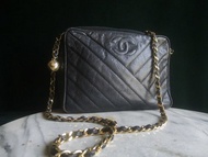 【老時光 OLD-TIME】早期少見二手古董包CHANEL香奈兒相機包