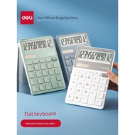 | casio calculator | calculator scientific ✲Deli New Sai 12-Digit Digit Display Dual Power Calculato