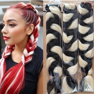 82in Color Matching Big braid 165g Dirty braid jumbo braid hair Warm Silk braid Wig 25.11.30