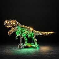 Vaodest Led Light for Lego 76968 Dinosaur-Fossils: Tyrannosaurus-rex Building Blocks Model,Design an