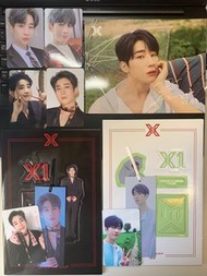 Victon 韓勝宇 Seungwoo X1時期 官方專輯/會員禮小卡+明信片+立牌set
