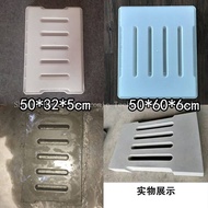 LZD Concrete square manhole cover rain perforated strainer mould sewer gutter drain cover plate plas