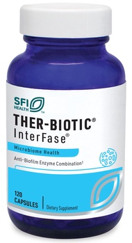 Klaire Labs Interfase - Digestive Enzyme Blend to Support GI Detox & Gut Flora Balance - Dairy-Free 