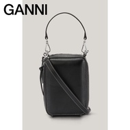 Ganni Female Bag 2022 New Style Black logo Style Handbag Crossbody Bag Camera Bag A4187099