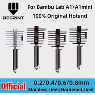 Original Nozzle For Bambu Lab A1/A1mini Fast Speed Hot End Hardened steel Nozzle 0.2/0.4/0.6/0.8mm B