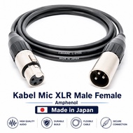 XLR Male to XLR Female Amphenol Cable Professional Audio Mixer Microphone Mic Cable