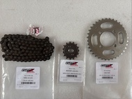 ชุดโซ่-สเตอร์หน้า-สเตอร์หลัง GPX Rock110 ของแท้เบิกศูนย์