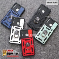 Infinix Hot 8 Infinix Hot 11S NFC Infinix Hot 9 Case Robot Slide Ring Kamera Case Slide Kamera Protect