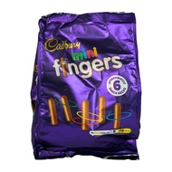 Cadbury Chocolate Mini Fingers Biscuits 6s