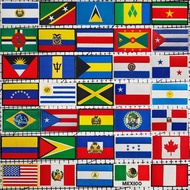 South America 37 Countries Flag Morale Badge Tactical Backpack Patch Sticker Military Fan Badge Nati