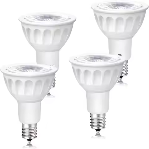 4x 100V 120V E17 LED Bulb 5W (50W Equivalent) Intermediate Base Spotlight Bulb E17 Reflector R14 Bul