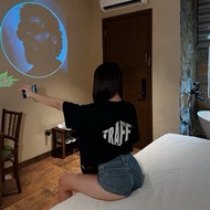 [ON SALE] TRAFFY "OFFLIFE" Mirror Printed T-Shirt REGULAR Cotton 2-Way Unisex