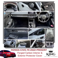 Honda Civic FE 2022-Present Forged Carbon Exterior & Interior Protector Cover Civic Car Accessories