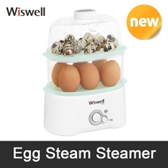 Wiswell Korea WSE-312PA Egg Steam Steamer Electric Multi Food Cooker Maker