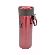 Dolphin Collection Stainless Steel Vacuum Flask With Strainer 350ml (Red)