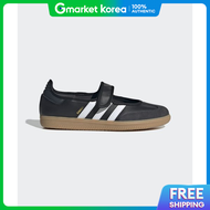 adidas | JQ6445 รองเทาผาใบลำลอง แซมบา ไซน แบลค ไวท 5111643