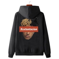 RAPPER XXXTENTACION Hoodie Jacket Hoodie Sweater Cotton Fleece Material