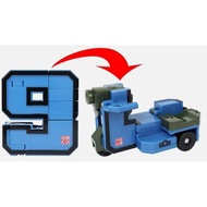 TRANSFORMERS Pocket Morphers Number 0-9 Emco MEGA BOTZ Number 0-9/