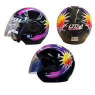 LTD BINTANG LIMITED EDITION COMBO WITH VISOR HELMET LTD BINTANG LIMITED EDITION PURPLE BLACK