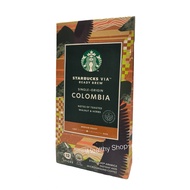 VIA COLOMBIA Ready Brew Medium Roast Starbucks 12ซอง (BestBefore☕️10Apr25) กาแฟสำเร็จรูปสตาร์บัคส์