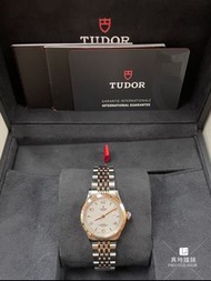 （6折）Tudor全新帝陀1926海洋王子系列91351 WHITE INDEX 白色錶盤阿拉伯數字34mm金剛機械手錶