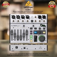 BEHRINGER FLOW8 FLOW 8 8-INPUT DIGITAL MIXER AND USB/AUDIO INTERFACE Original AND TRUSTED