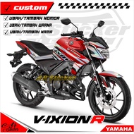 Sticker Decal Motorcycle Yamaha Vixion R Full Body - Sticker Dekal Vixion New R AR-D5 007