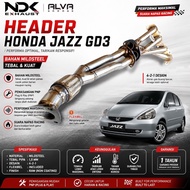 Racing Header Jazz GD3 City GD8 IDSI VTEC Type 421 Length PNP NDK EXHAUST | Jazz GD3 Carknalpot
