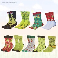 Multi-Style Christmas Casual Warm Socks Pattern Printed Warm Socks Gift