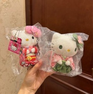 Sanrio Hello Kitty 和服 kitty掛件 抹茶和服掛件
