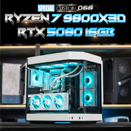 Special Custom 068 / คอมประกอบ AMD RYZEN 7 9800X3D / RTX 5080 1-CLICK OC 16GB GDDR7 256BIT WHITE