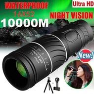 HM5 New Ultra Hd 16X52 Optical Day Night Vision Monocular Hunting Camping Hiking Zoom Telescope Hunt