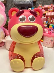 勞蘇巨型大錢箱，Lotso，草莓熊存錢罐（頭部可以擰開）