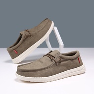 Size35-47Hey Dude Same Design Lightweight Casual Shoes Women Men's Soft Canvas Loafers Driving Walki
