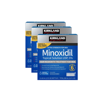 Fast Acting 5% Minoxidil Extra Strength Topical Solution for Men | 6 Bottles | 100% Authentic | Hala