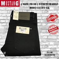 [ MUSTANG ] ( SIZE 28-38 ) MEN'S CLASSIC STRETCHABLE DENIM JEANS SLIM FIT / SELUAR PANJANG JEANS LEL