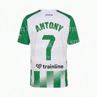 2026/27 Spanish BET Green White Striped Soccer Jersey Short Sleeve Quick Dry Football Breathable Shi