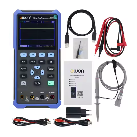 HDS2202/HDS2202S Two Channel Digital Oscilloscope for OWON HDS200 Series High Performance Handled Di