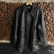 vintage polo ralph lauren leather jaket