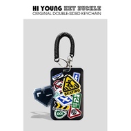 {Immediate Departure} HiYOUNG Original Cute Portable Luggage Tag Subway Access Control Card Holder I