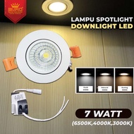 LED Downlight / Spotlight 7w 7watt - 3000k / 4000k / 6500k