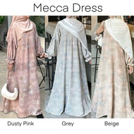 MECCA DRESS / SML XL 2XL 3XL 4XL 5XL 6XL 7XL 8XL 9XL 10XL MOTIF GAMIS/ MOTIF ABAYA/ BIGSIZE GAMIS/ J