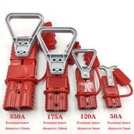 Copper Terminal Battery Quick Connector Kit Anderson Plug Connect 600V 50A/120A/175A with Handle and