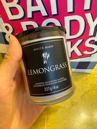 Bath & Body Works lemongrass candle 檸檬草蠟燭