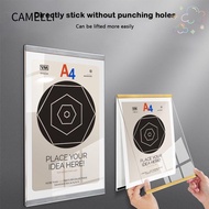 CAMELLI Display Frame, Wall Mounted A3/A4/A5 Certificate Frame, Acrylic Magnetic Transparent Busines